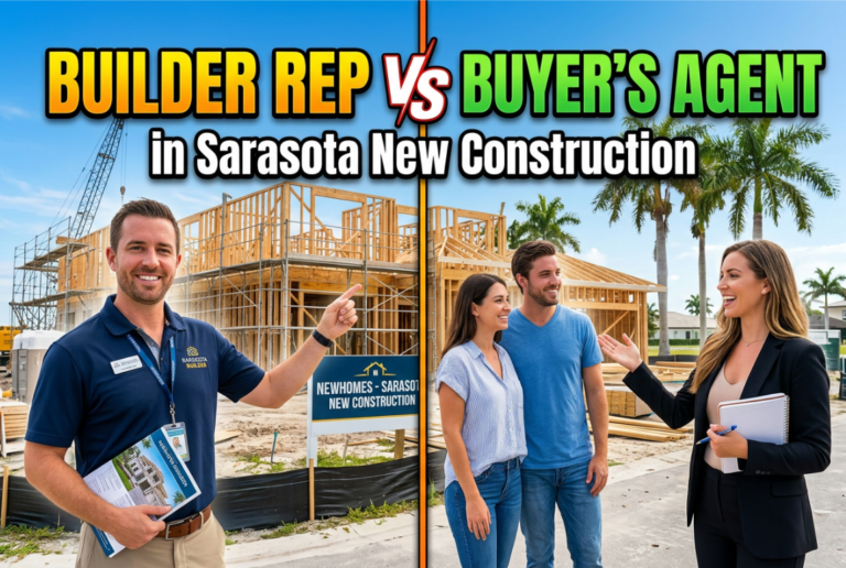 Builder Rep vs Buyer’s Agent in Sarasota New Construction