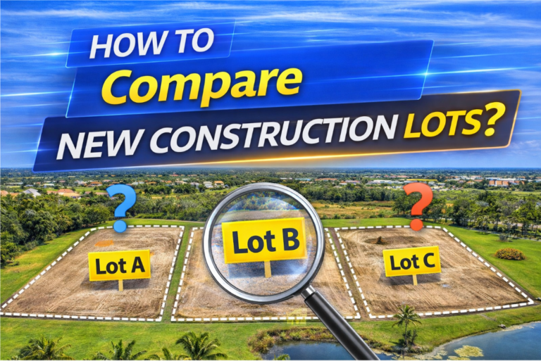 How to Choose the Right Lot | Sarasota New Construction
